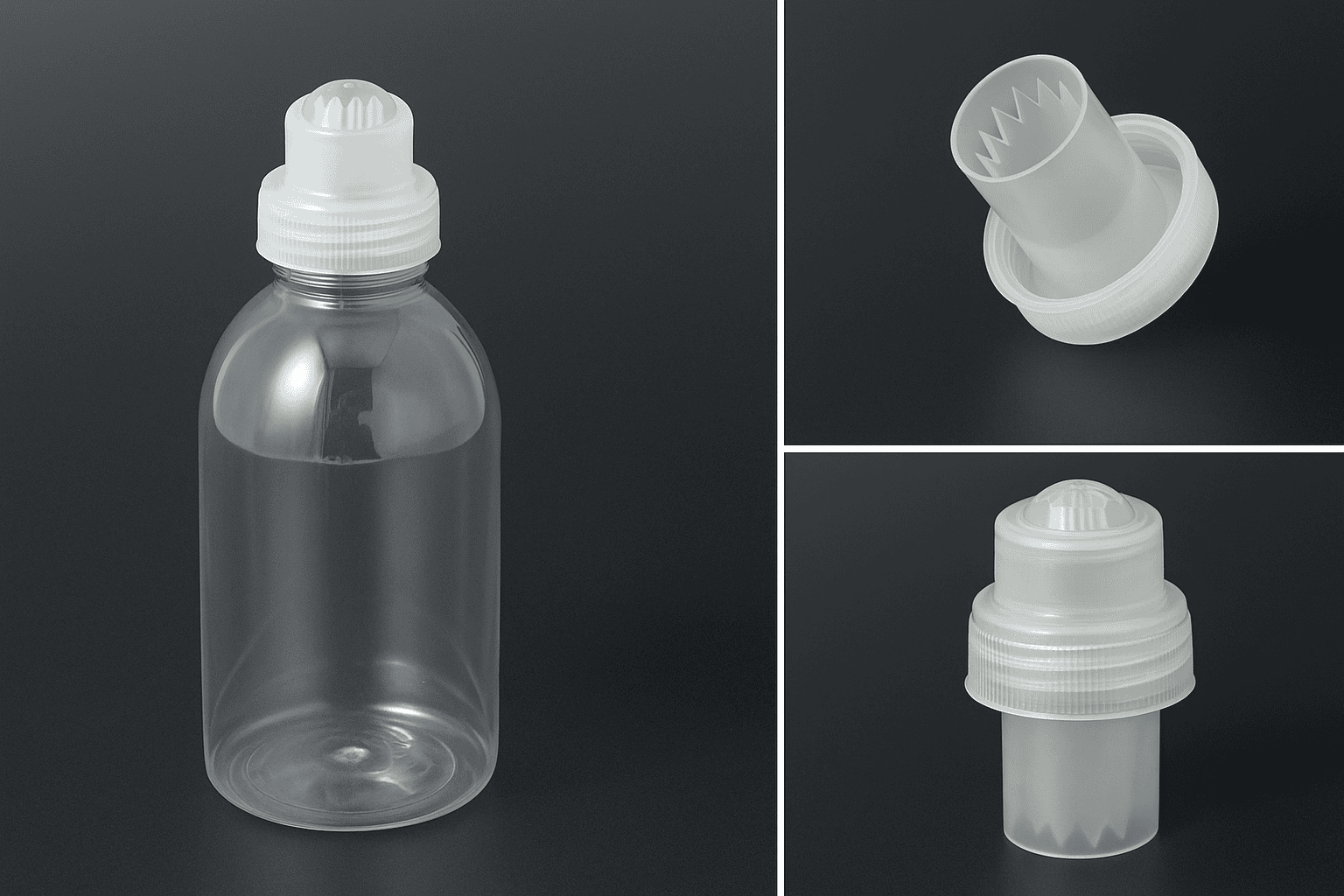 Push To Activate Cap Activate Cap For Beverage Bottles